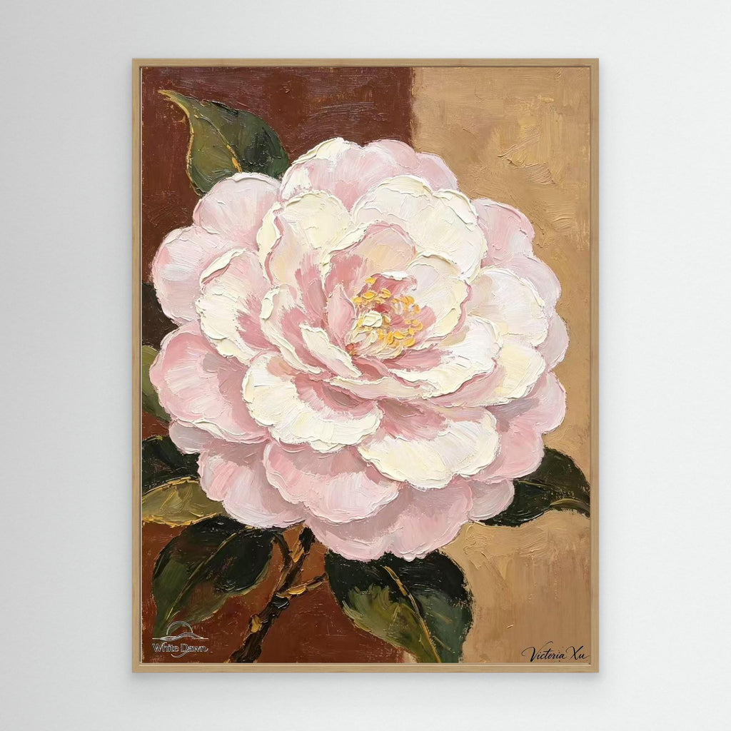 Camellia — Fauvist Floral Art Print