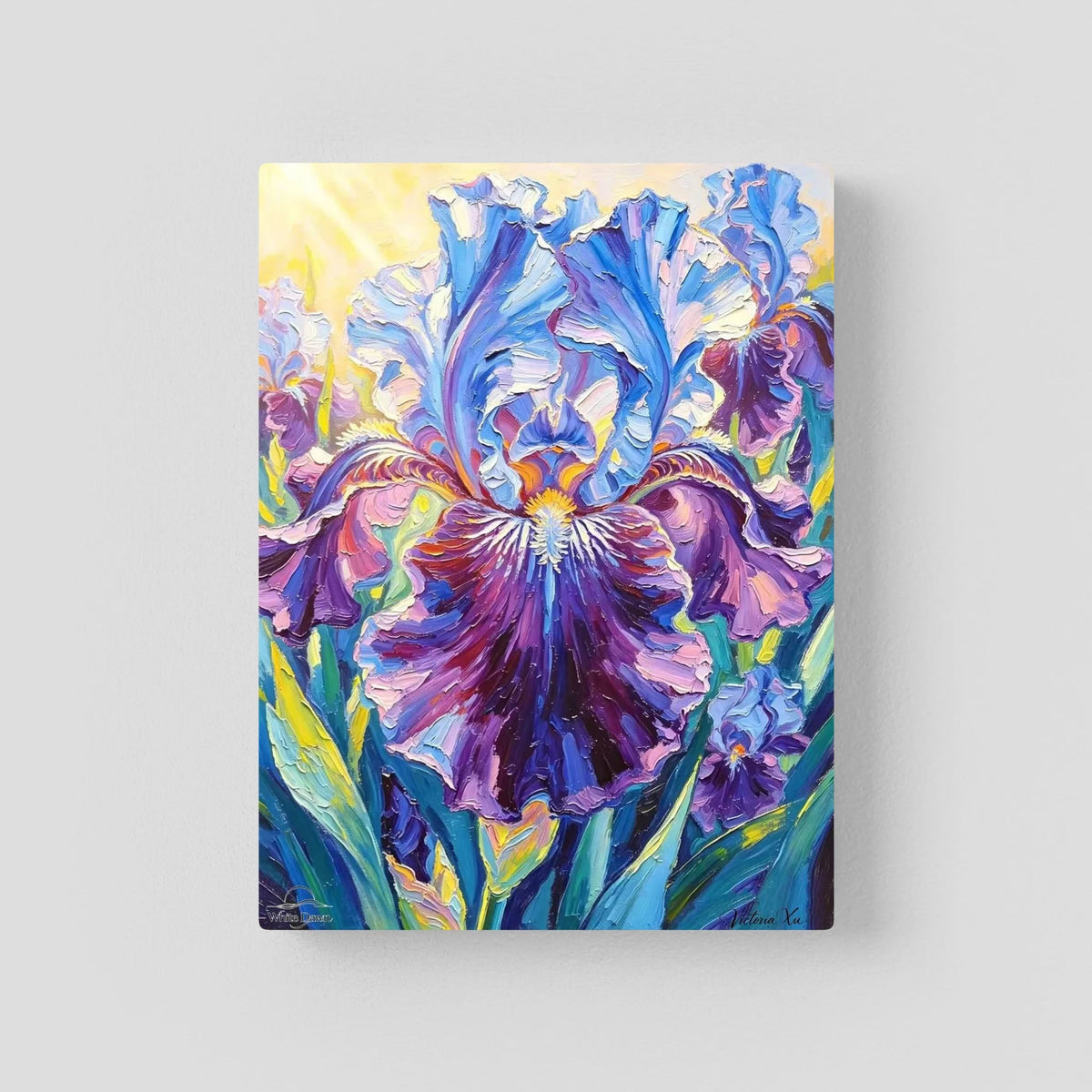 Sunlit Iris Fine‑Art Print