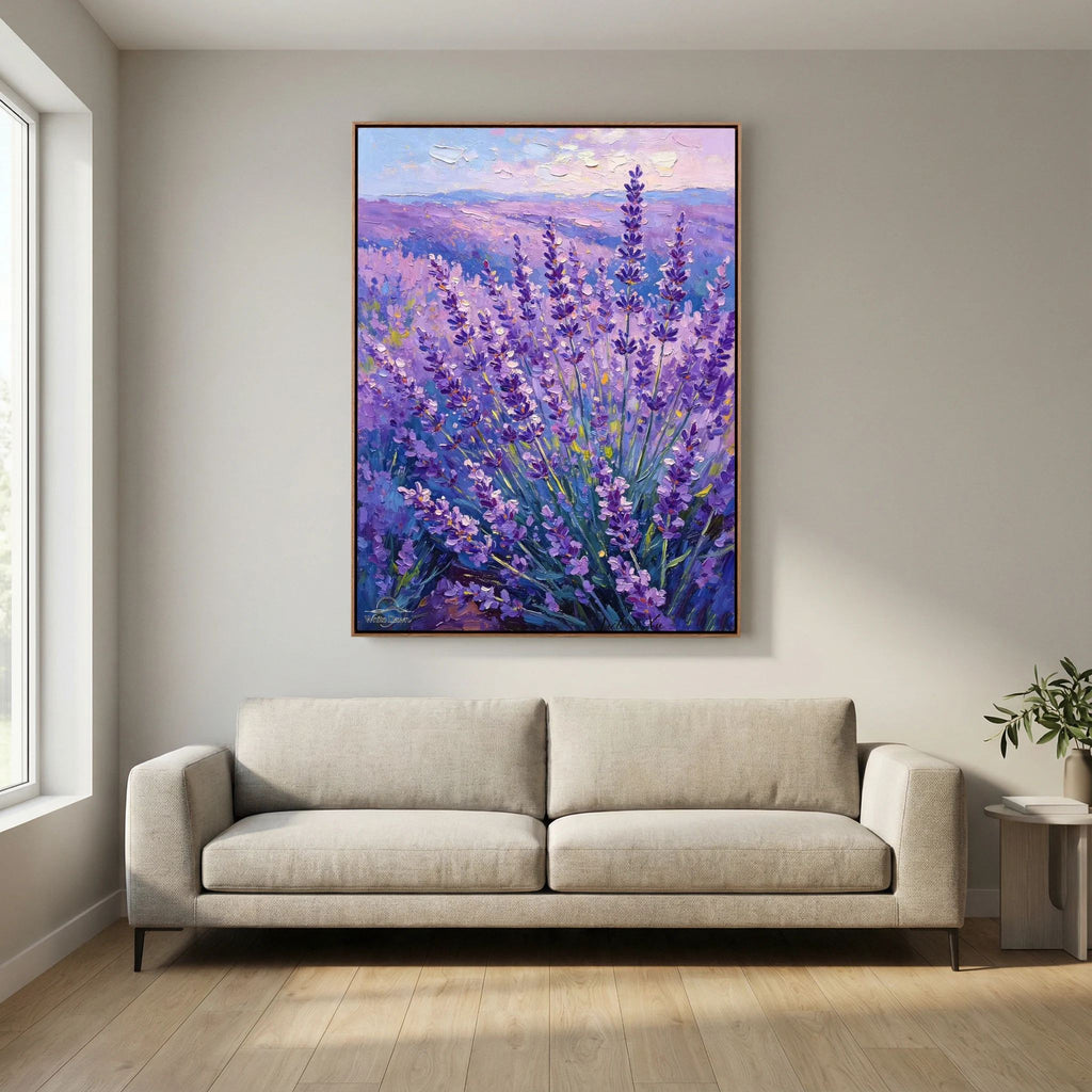 Romantic Lavender · Art Print
