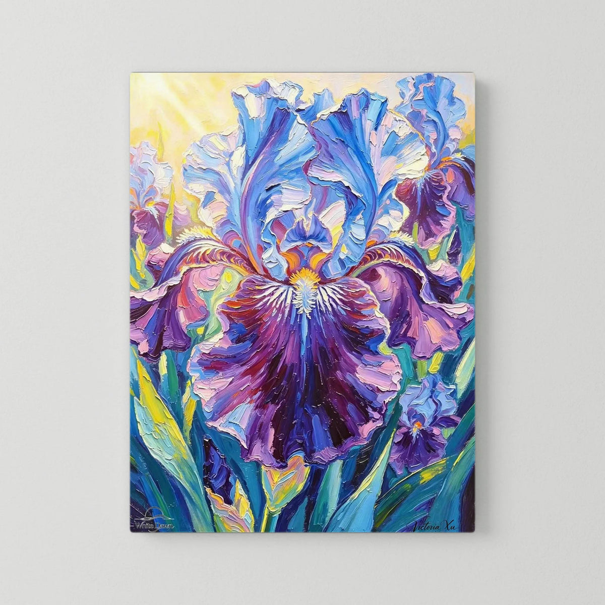 Sunlit Iris Fine‑Art Print