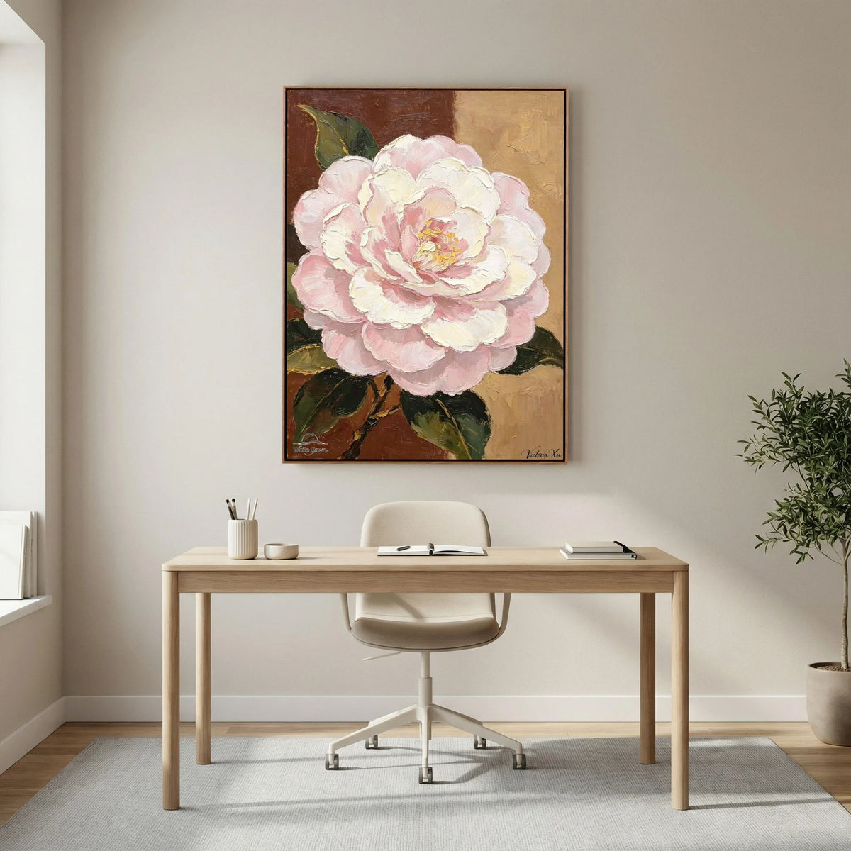Blooming Camellia Fine‑Art Print