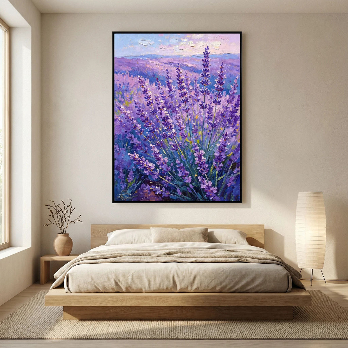 Romantic Lavender · Art Print