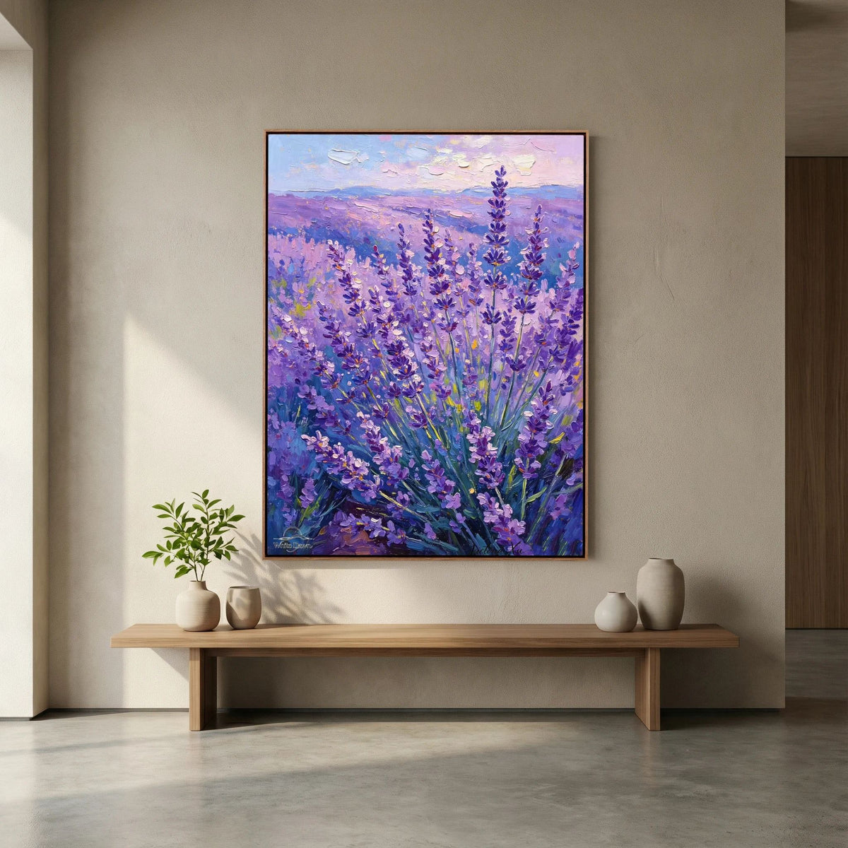 Romantic Lavender · Art Print
