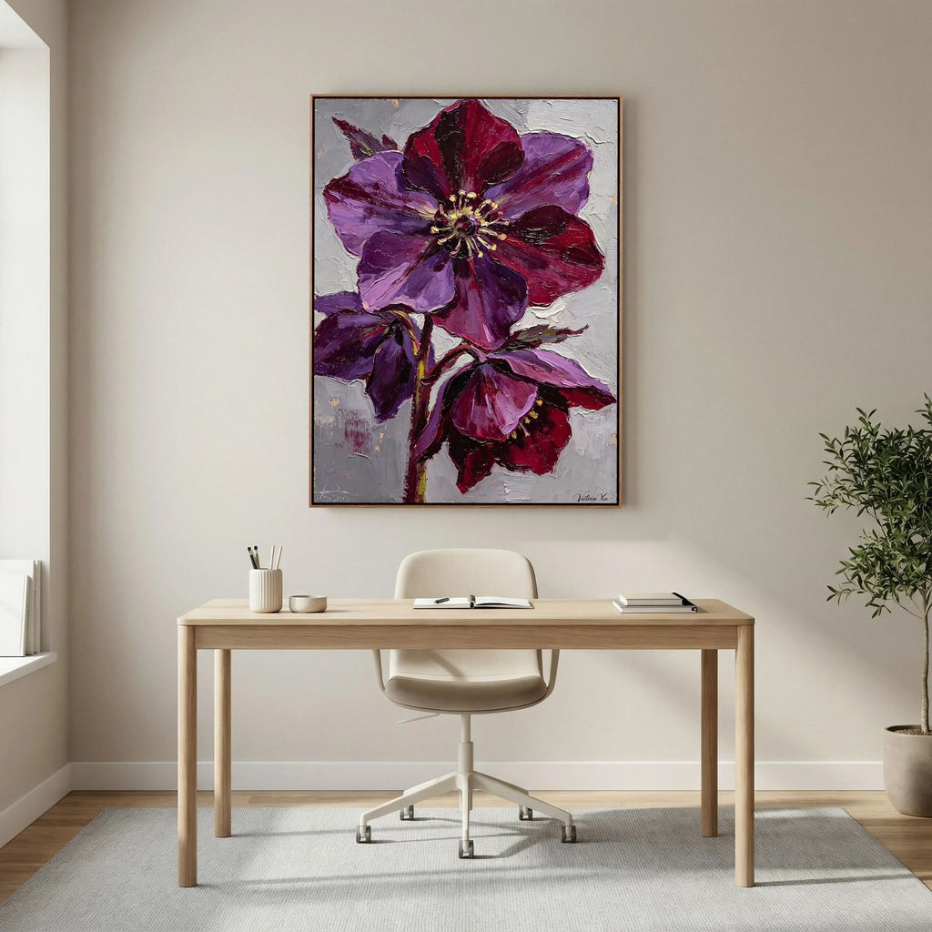 Blooming Hellebore Fine‑Art Print