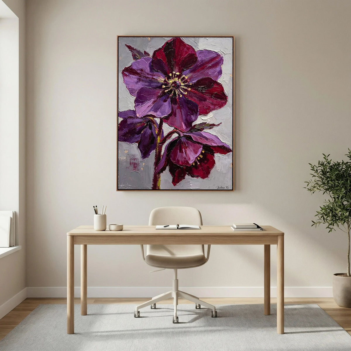 Blooming Hellebore Fine‑Art Print