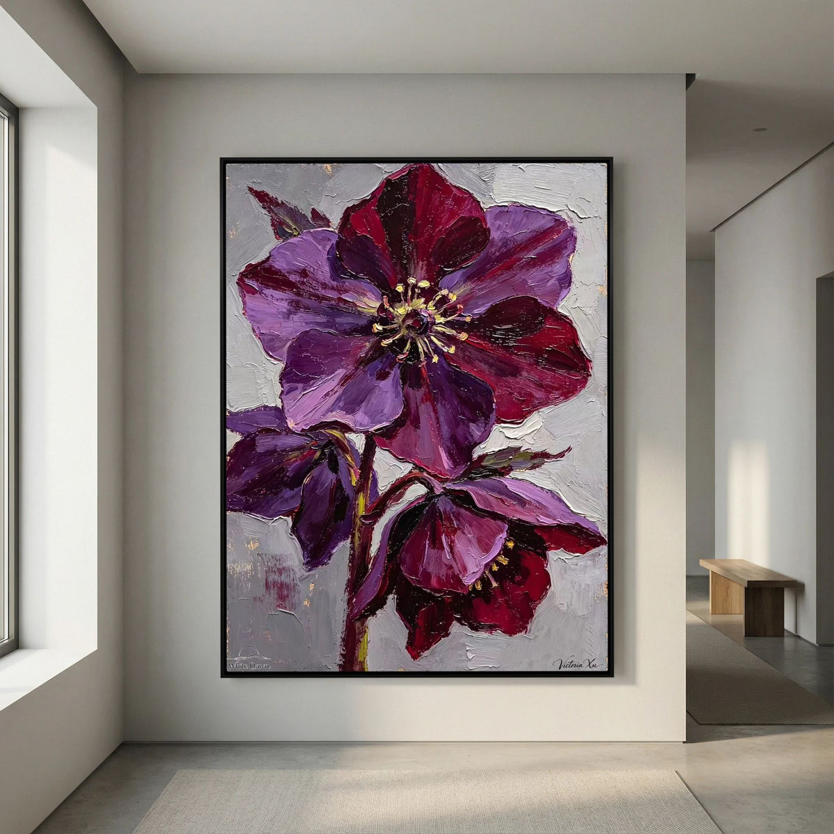 Blooming Hellebore Fine‑Art Print