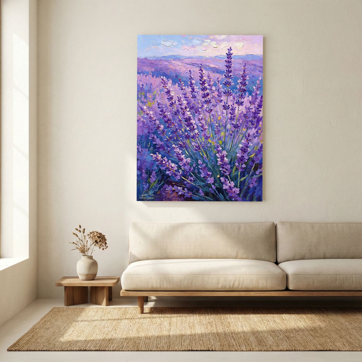 Romantic Lavender · Art Print