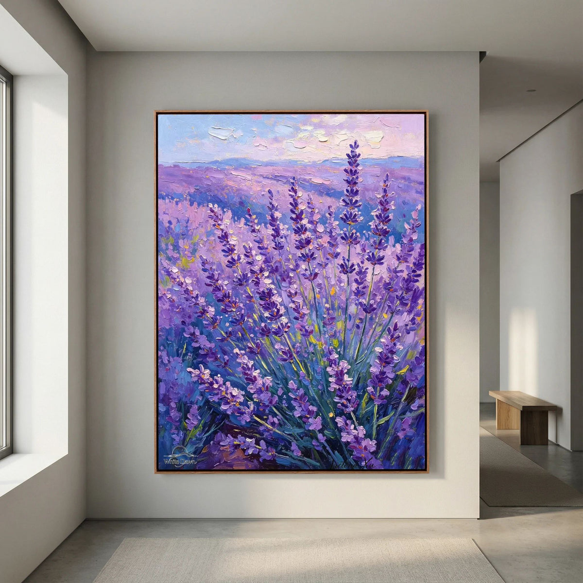 Romantic Lavender · Art Print