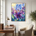 Sunlit Iris Fine‑Art Print