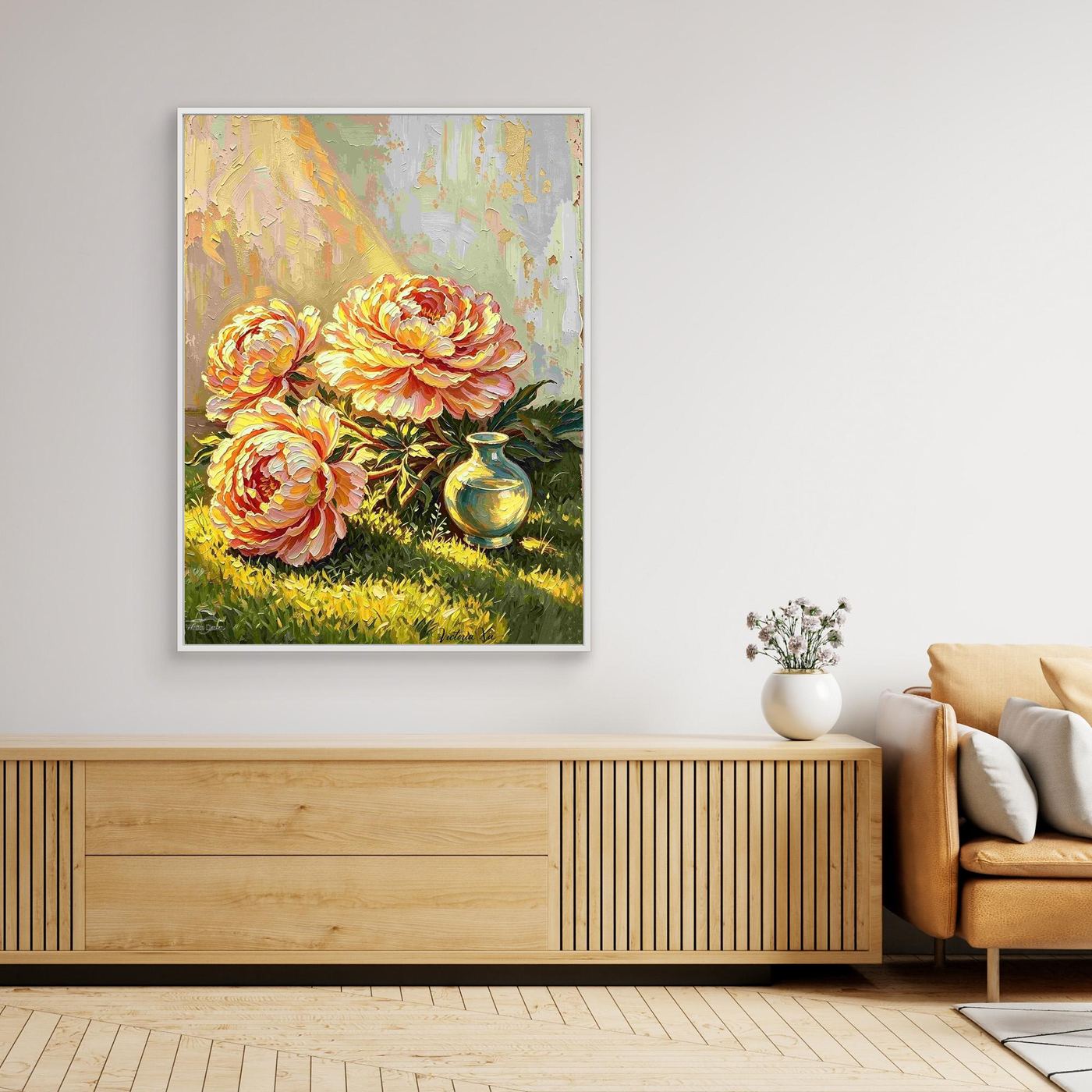The Garden of Peonies
