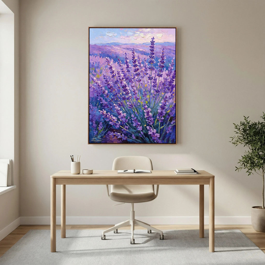 Romantic Lavender · Art Print