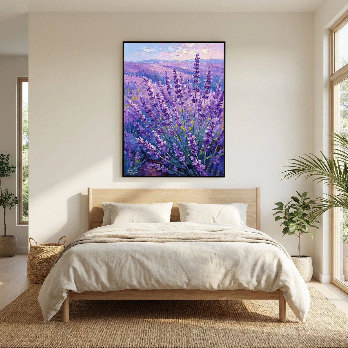 Romantic Lavender · Art Print