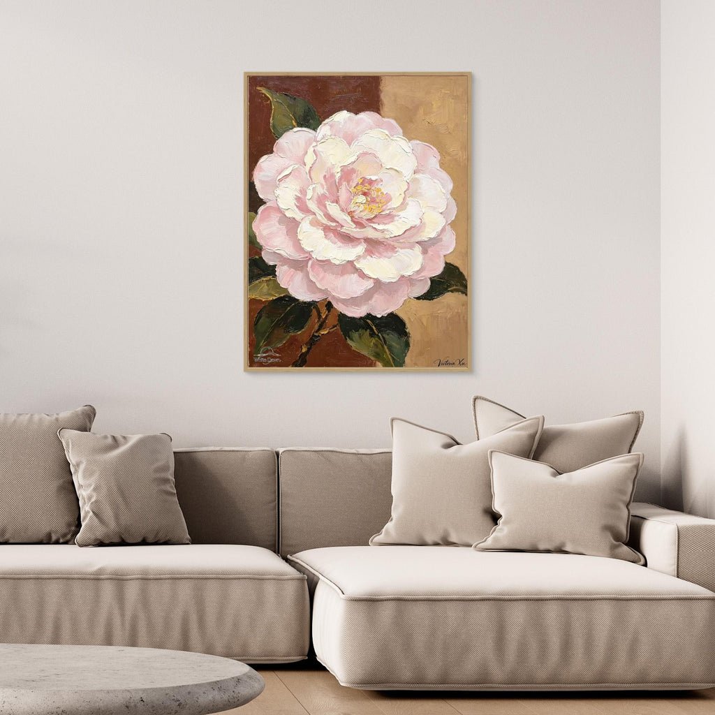 Camellia — Fauvist Floral Art Print