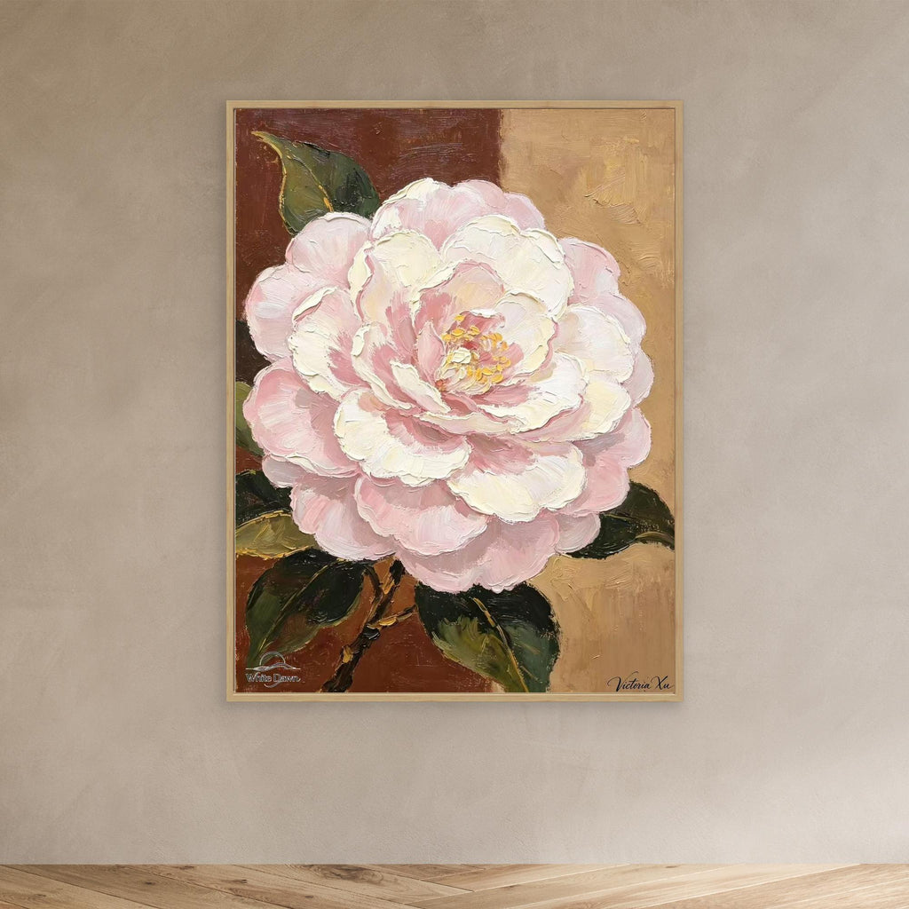 Camellia — Fauvist Floral Art Print
