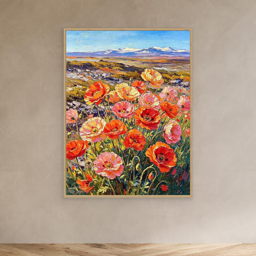 Iceland Poppy Beauty — Fauvist Floral Art Print
